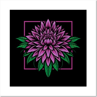 Purple Flower Posters and Art